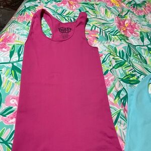 Pink Racerback Tank Top